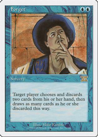 Forget (Magic 6th Edition)