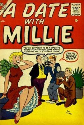 A Date With Millie #4 (1957) Comic Books A Date with Millie