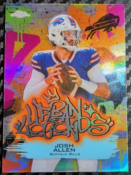 Josh Allen #UL-2 Prices | 2025 Topps Chrome Urban Legends