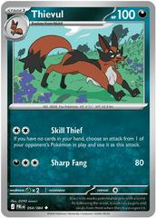 Thievul #54 Pokemon Pitch Black Prices