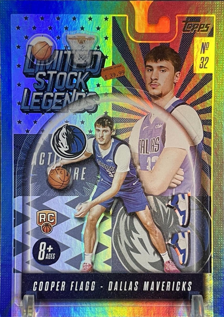 Cooper Flagg #LST-1 Prices [Rookie] | 2025 Topps Limited Stock