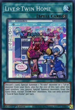 Live Twin Home GEIM-EN018 YuGiOh Genesis Impact