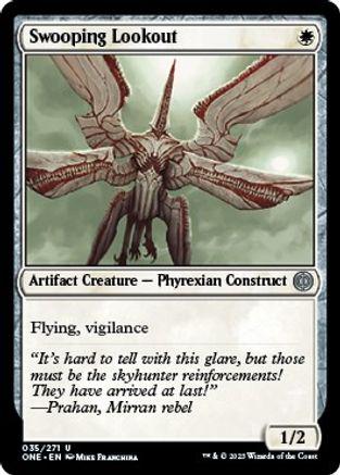 Swooping Lookout #35 Magic Phyrexia: All Will Be One