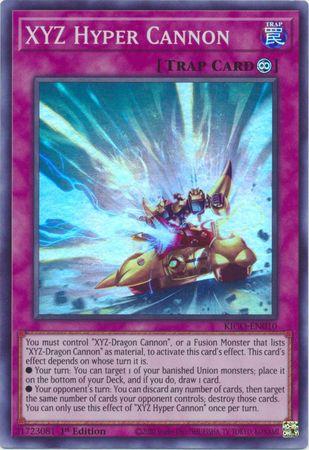 XYZ Hyper Cannon KICO-EN010 YuGiOh Kings Court