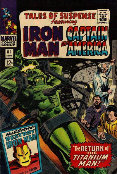 Tales of Suspense #81 (1966) Comic Books Tales of Suspense