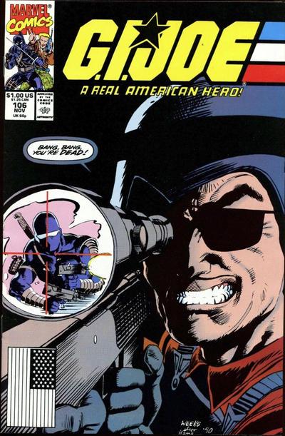 G.I. Joe, A Real American Hero #106 (1990) Comic Books G.I. Joe: A Real American Hero