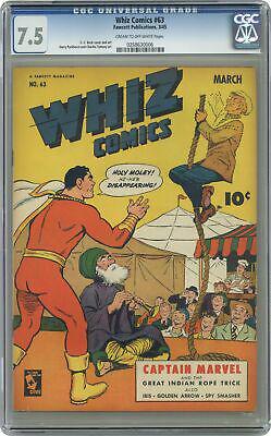 Whiz Comics #63 (1945) Comic Books Whiz Comics