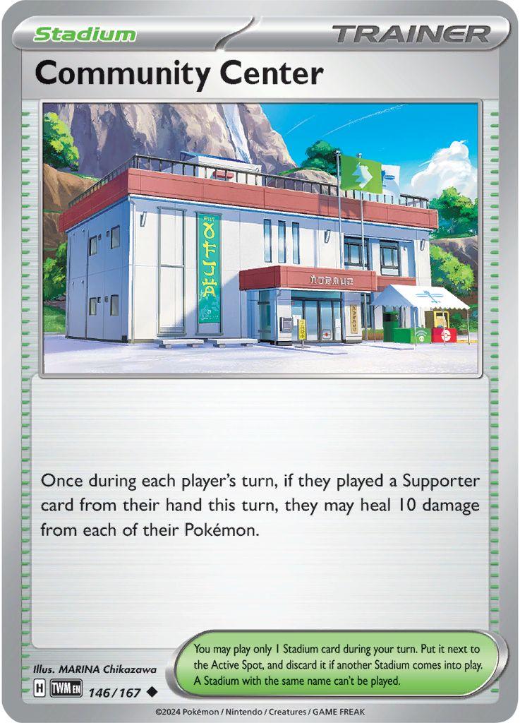Community Center #146 Pokemon Twilight Masquerade