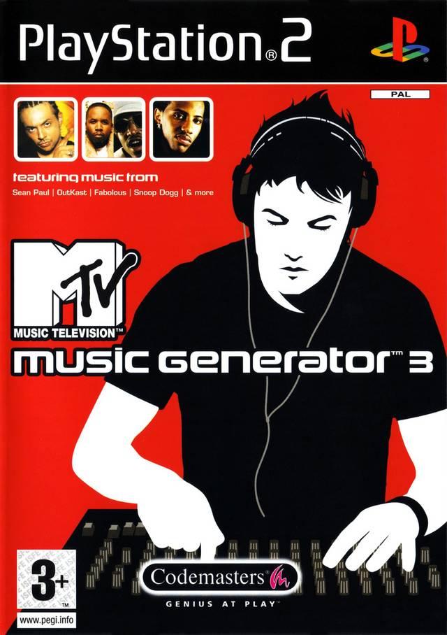 MTV Music Generator 3 PAL Playstation 2