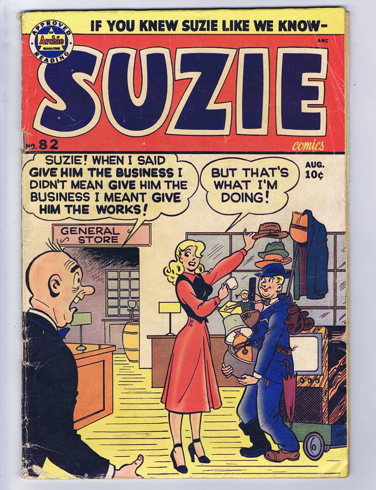 Suzie Comics #82 (1951) Comic Books Suzie Comics
