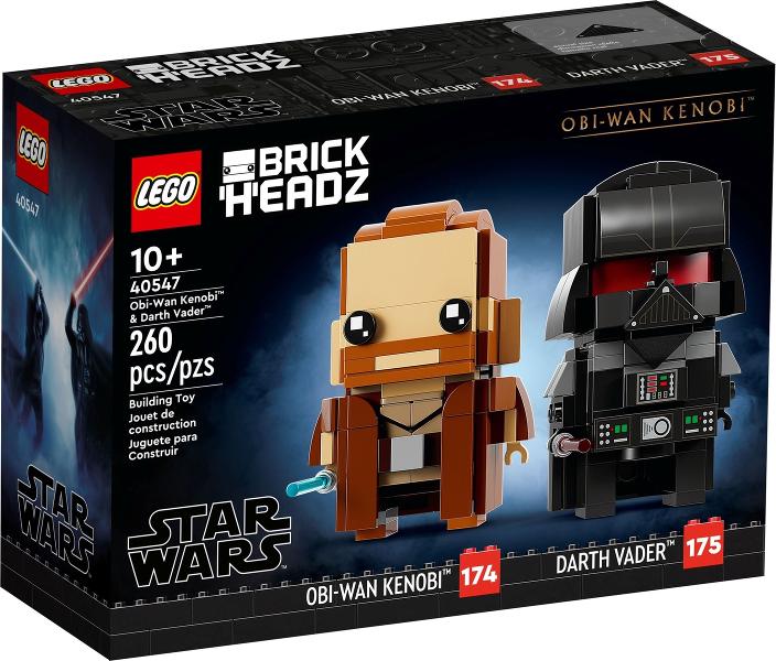 Obi-Wan Kenobi & Darth Vader #40547 LEGO BrickHeadz