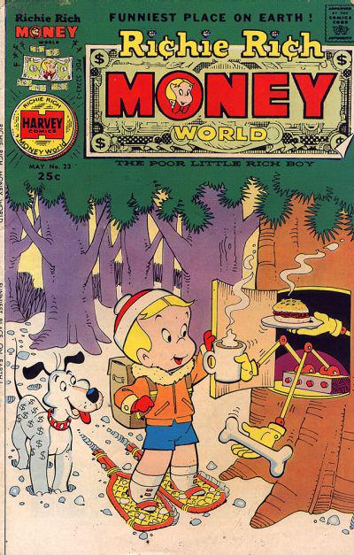 Richie Rich Money World #23 (1976) Comic Books Richie Rich Money World
