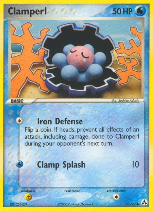 Clamperl #51 Pokemon Legend Maker