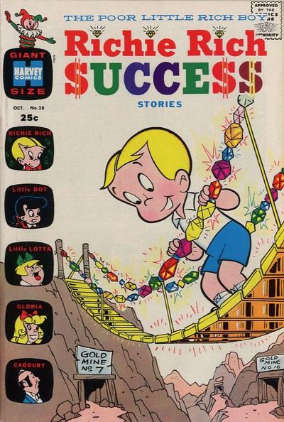 Richie Rich Success Stories #28 (1969) Comic Books Richie Rich Success Stories
