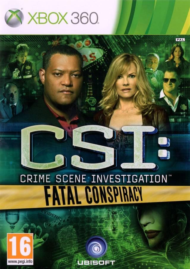 CSI: Fatal Conspiracy PAL Xbox 360