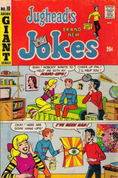 Jughead's Jokes #10 (1969) Comic Books Jughead's Jokes