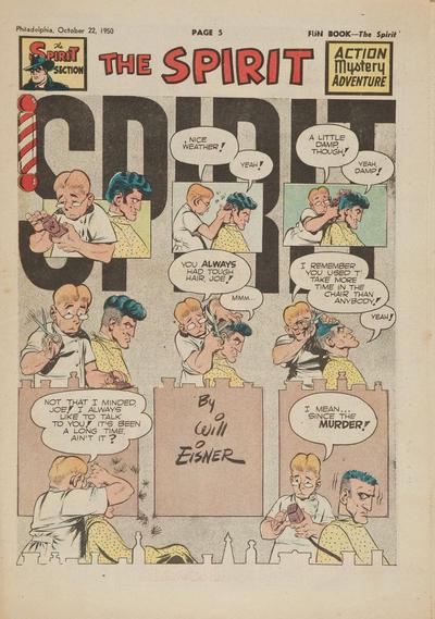 Spirit #10/22/1950 (1950) Comic Books Spirit