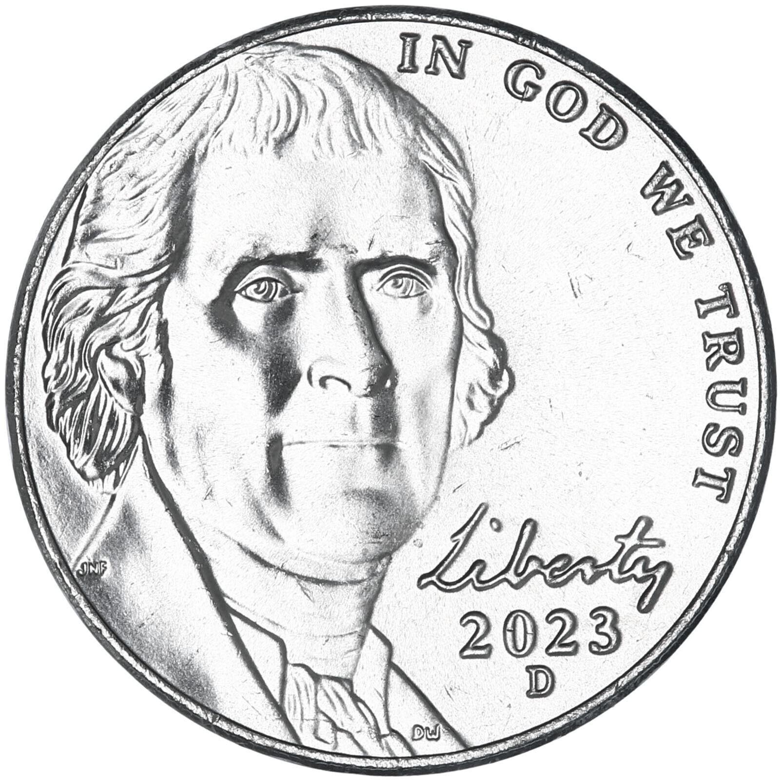 2023 D Coins Jefferson Nickel
