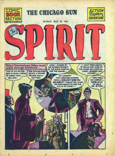 Spirit #5/27/1945 (1945) Comic Books Spirit