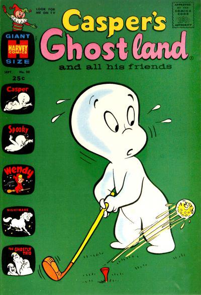Casper's Ghostland #50 (1969) Comic Books Casper's Ghostland