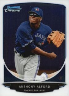 Anthony Alford #84 2013 Bowman Chrome Mini Baseball