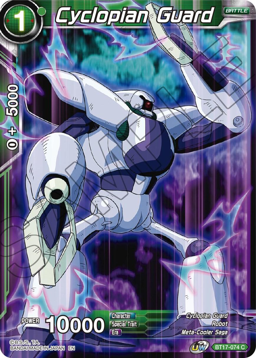 Cyclopian Guard BT17-074 Dragon Ball Super Ultimate Squad