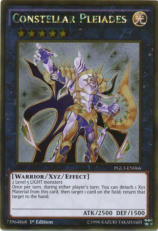 Constellar Pleiades PGL3-EN066 YuGiOh Premium Gold: Infinite Gold