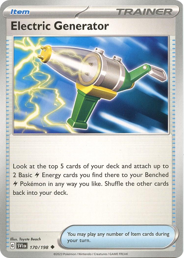Electric Generator #170 Pokemon Scarlet & Violet