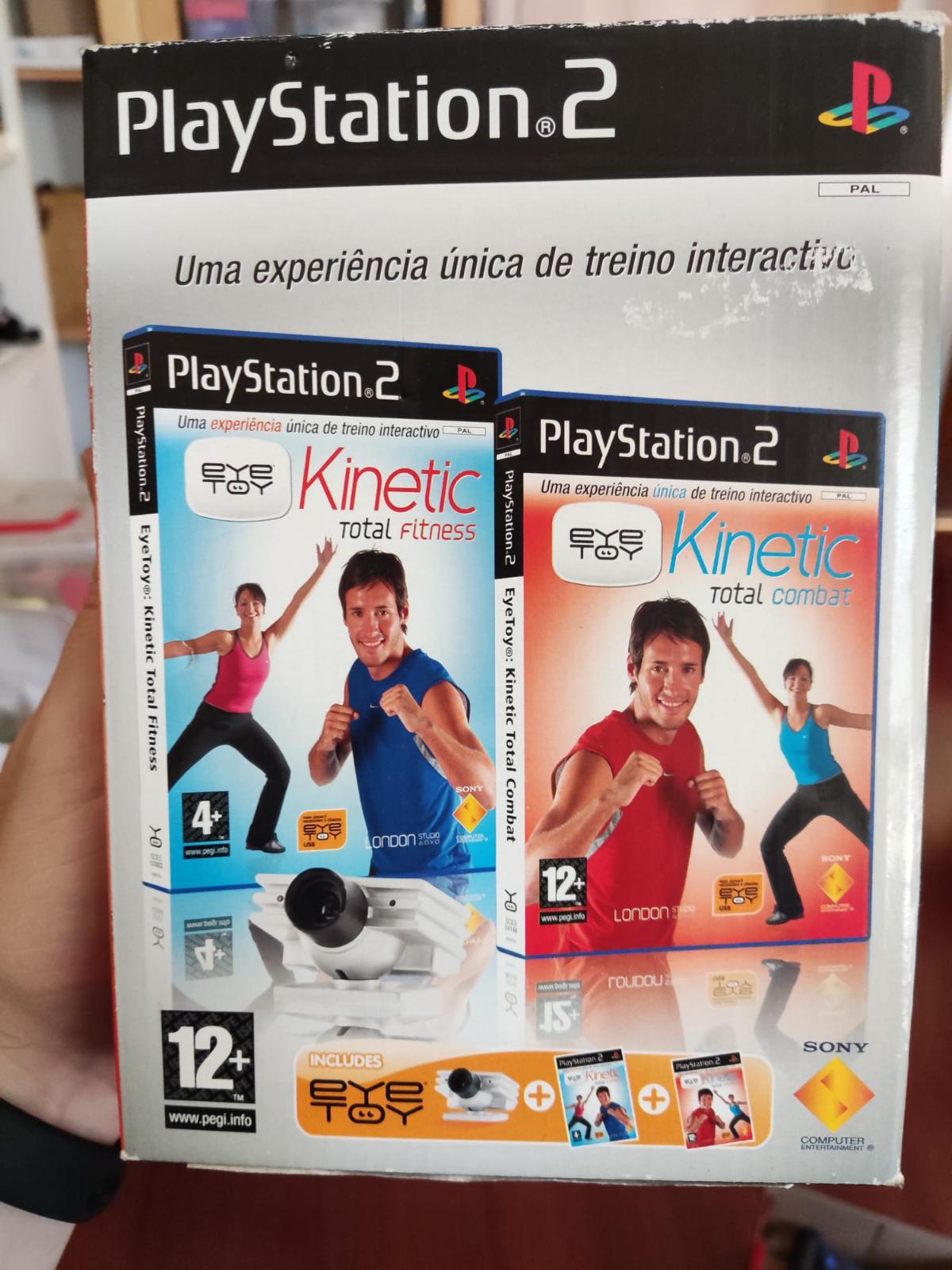 Kinetic Total Fitness & Total Combat Bundle PAL Playstation 2