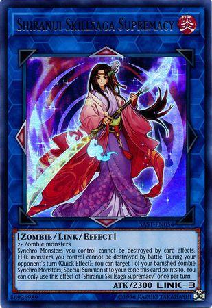Shiranui Skillsaga Supremacy SAST-EN054 YuGiOh Savage Strike