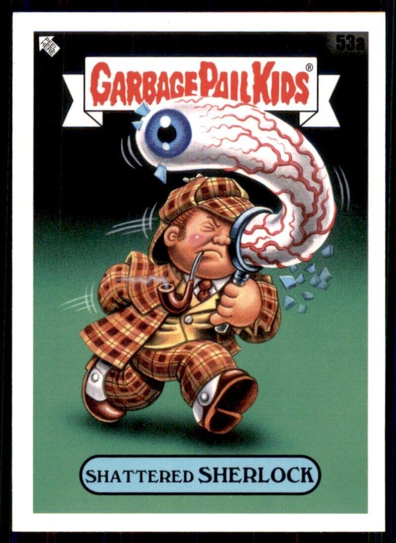 Shattered Sherlock #53a Garbage Pail Kids Book Worms