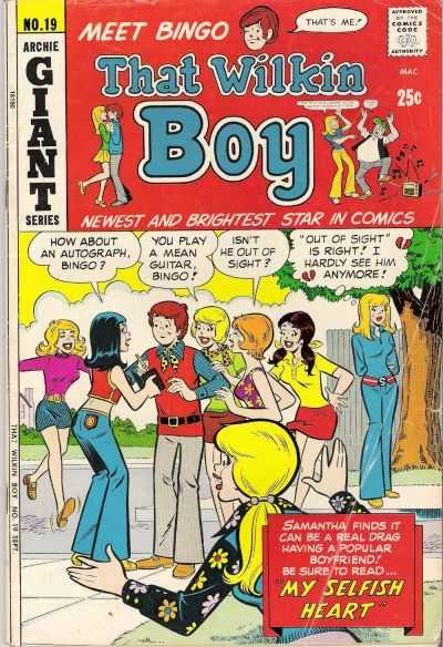 That Wilkin Boy #19 (1972) Comic Books That Wilkin Boy