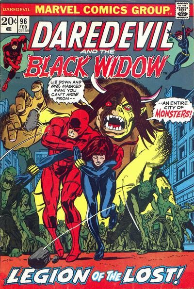 Daredevil #96 (1973) Comic Books Daredevil