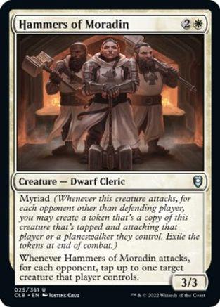 Hammers of Moradin #25 Magic Commander Legends: Battle for Baldur's Gate