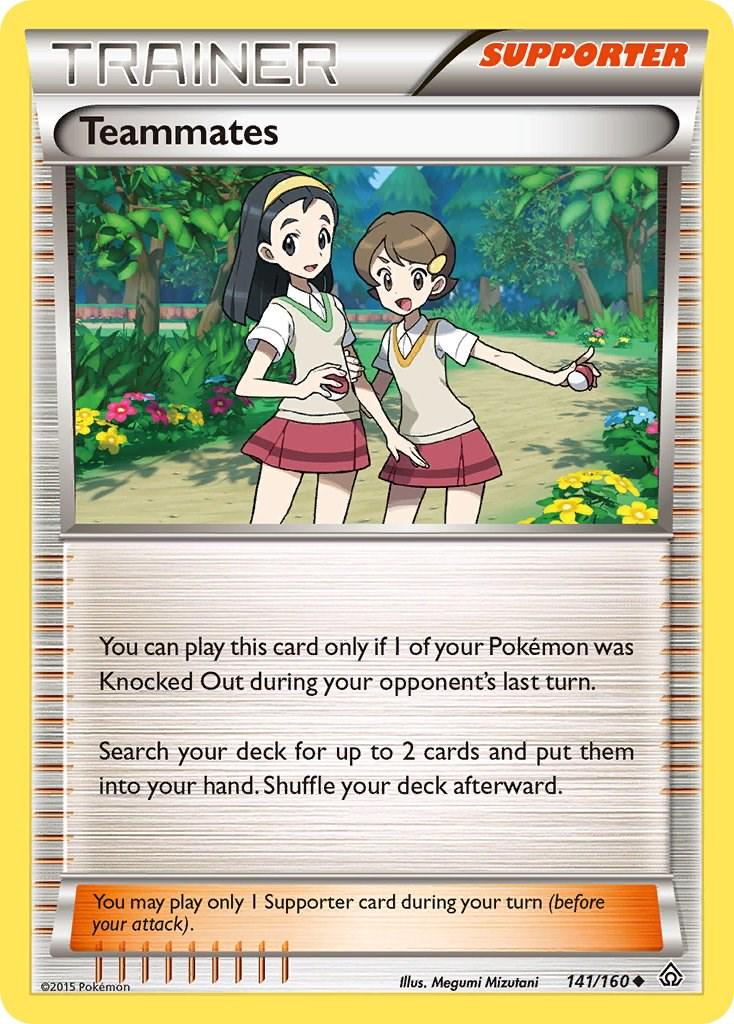 Teammates #141 Pokemon Primal Clash