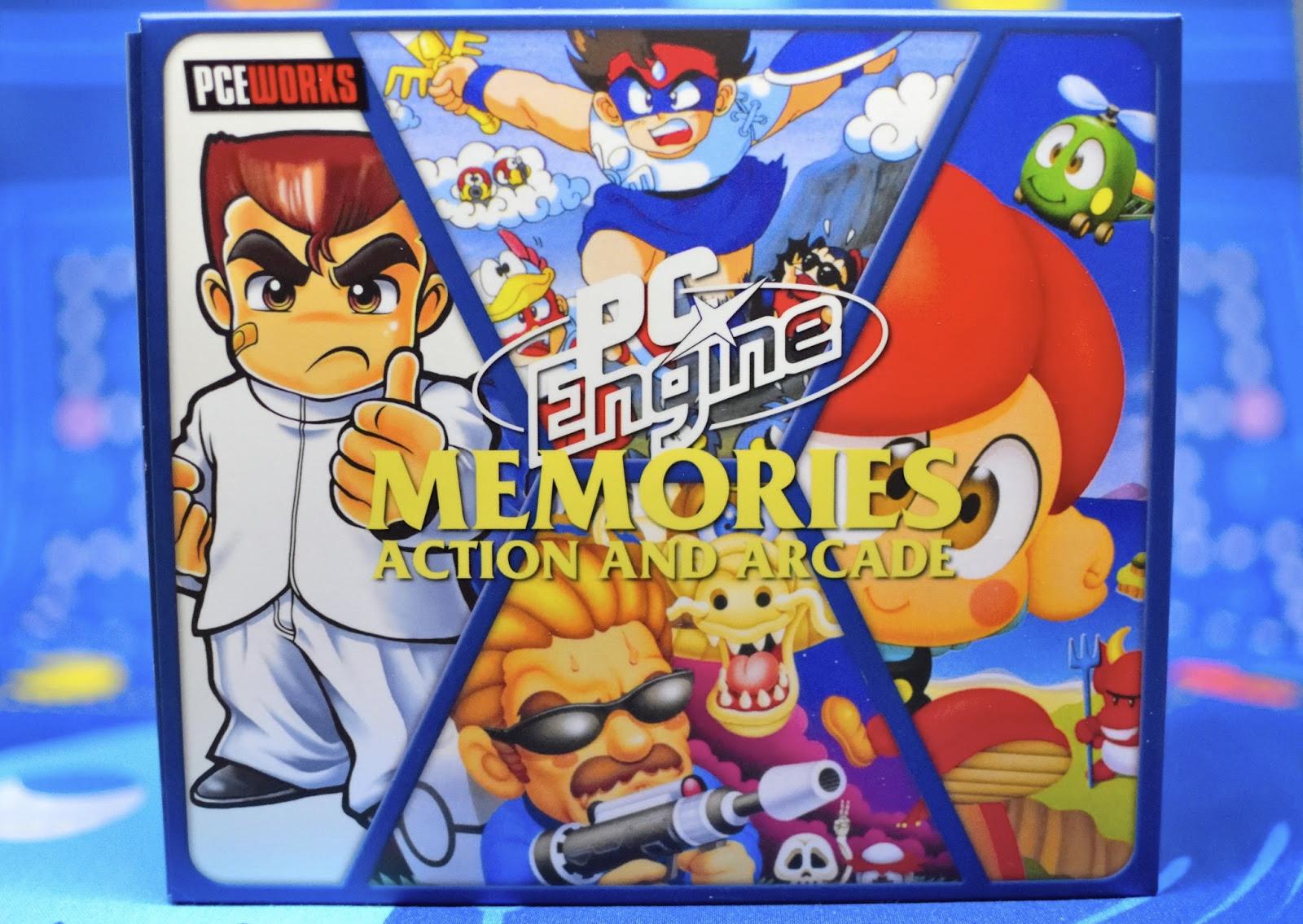 PCE Works Memories Action and Arcade JP PC Engine CD