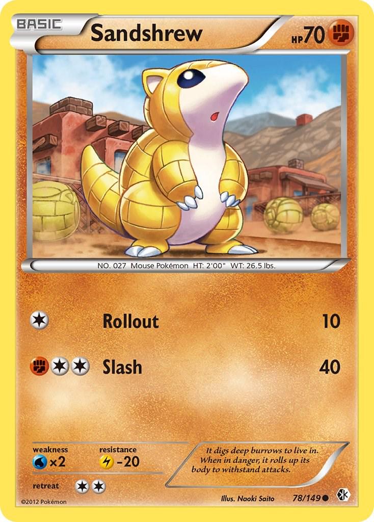 Sandshrew #78 Pokemon Boundaries Crossed