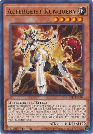 Altergeist Kunquery MGED-EN094 YuGiOh Maximum Gold: El Dorado