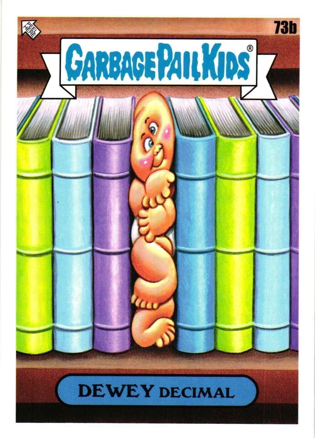 Dewey Decimal #73b Garbage Pail Kids Book Worms