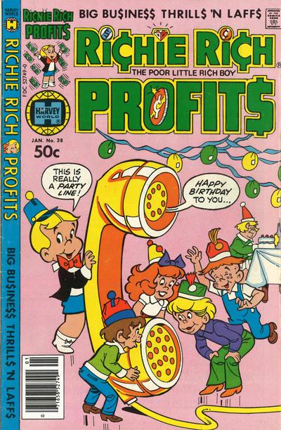 Richie Rich Profits #38 (1981) Comic Books Richie Rich Profits