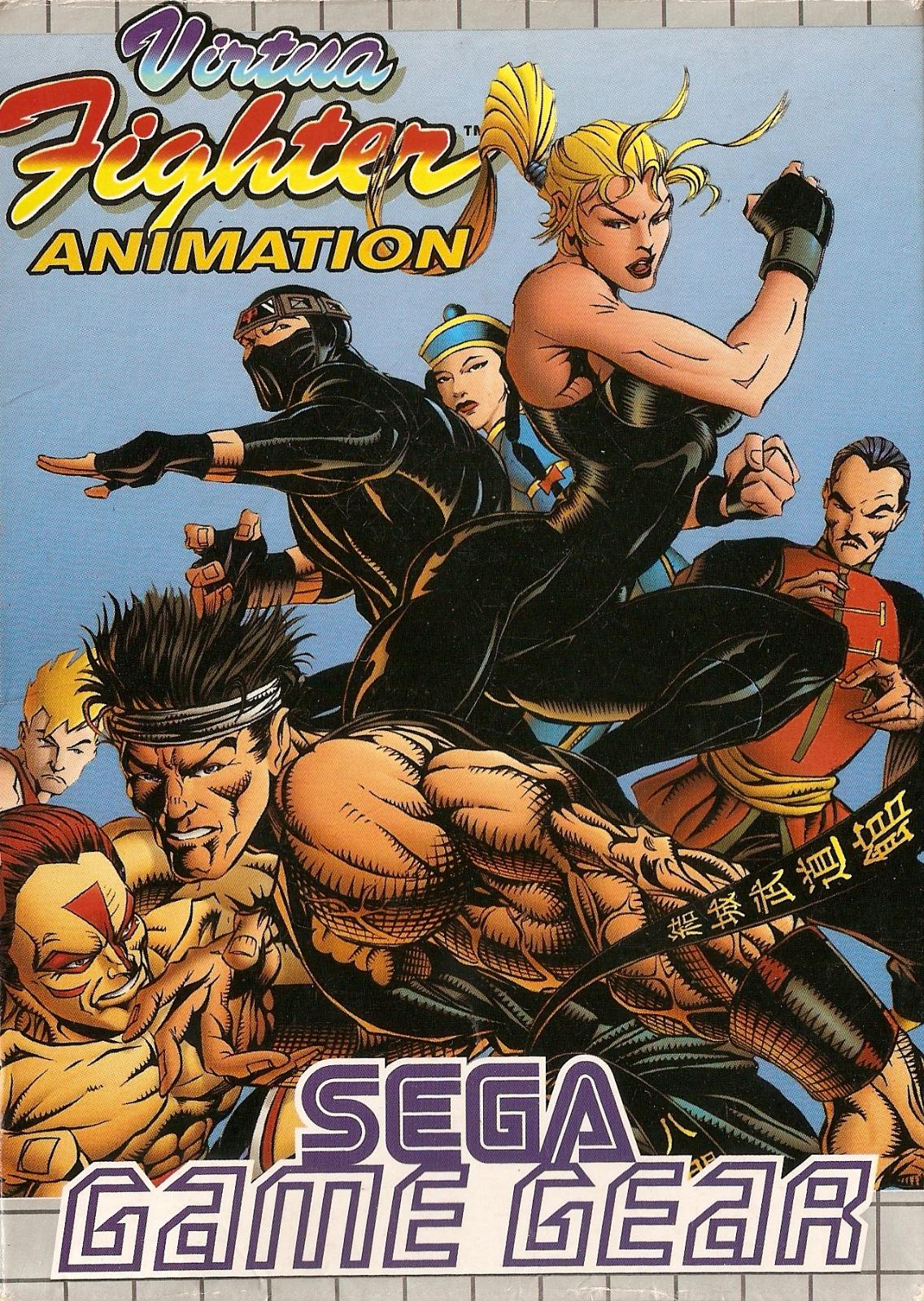 Virtua Fighter Animation PAL Sega Game Gear
