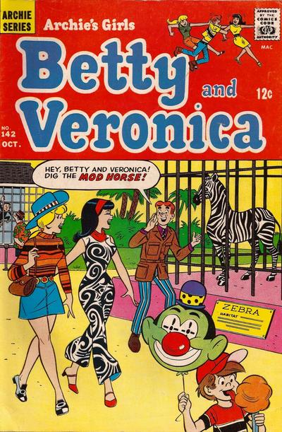 Archie's Girls Betty and Veronica #142 (1967) Comic Books Archie's Girls Betty and Veronica