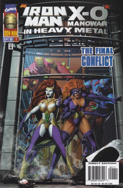 Iron Man / X-O Manowar: Final Conflict #1 (1996) Comic Books Iron Man / X-O Manowar