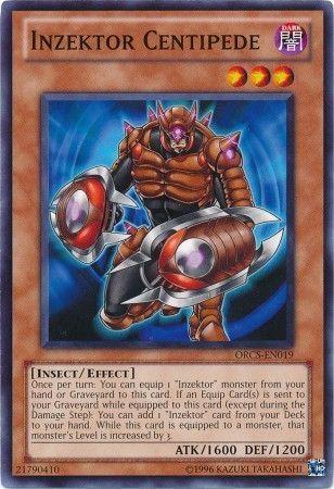 Inzektor Centipede ORCS-EN019 YuGiOh Order of Chaos