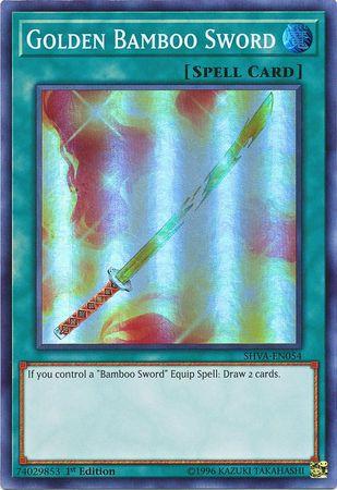 Golden Bamboo Sword SHVA-EN054 YuGiOh Shadows in Valhalla