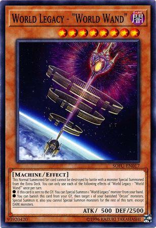 World Legacy - World Wand SOFU-EN017 YuGiOh Soul Fusion