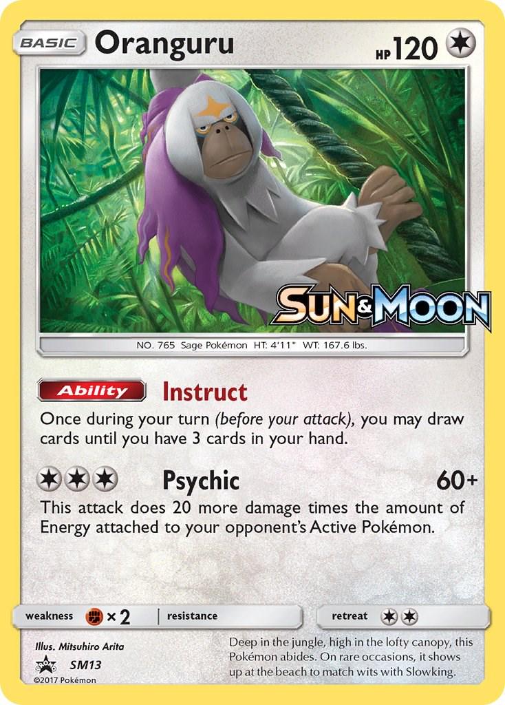 Oranguru #SM13 Pokemon Promo
