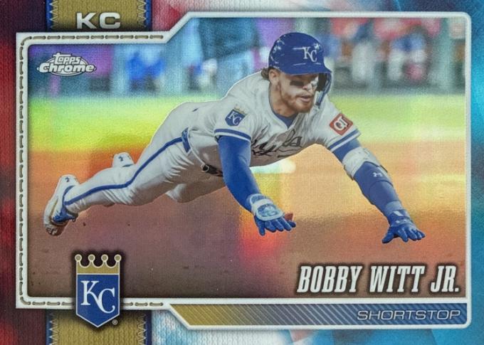 2026 Bobby Witt Jr. [Red White Blue Refractor] #12
