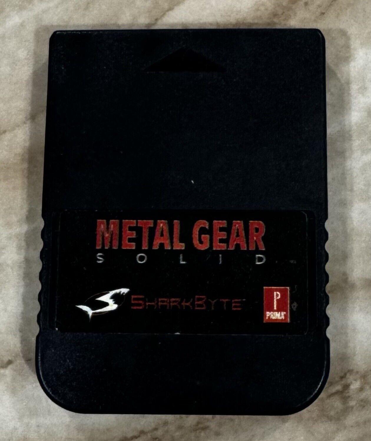 Metal Gear Solid SharkByte Memory Card Playstation
