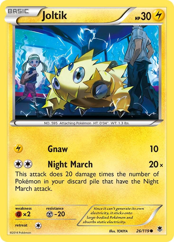 Joltik #26 Pokemon Phantom Forces